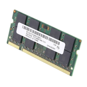 Az MT 4GB DDR2 800Mhz RAM PC2 6400S 16 Chips 2RX8 1.8 V 200 Csapok SODIMM Laptop Memória Tartós, Könnyen Használható