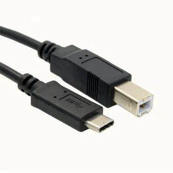 USB 3.1 C Típusú 3,0 BM USB 2.0 B Férfi Kábel Interfész adatátviteli Csatlakozó Macbook Laptop, Nyomtató Merevlemez-Szkenner